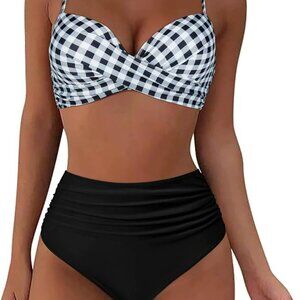 High Wasted Bikini Set - Tummy Control